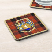 ウィルソン家紋* コースター (左側)