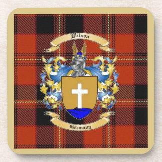 ウィルソン家紋* コースター