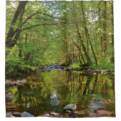 ウィルソン川の景色 シャワーカーテン (正面)