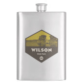 ウィルソン州パークカンザス フラスク (正面)