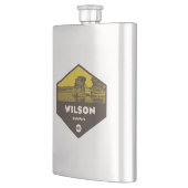 ウィルソン州パークカンザス フラスク (左)