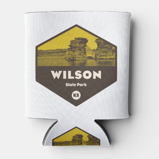 ウィルソン州パークカンザス 缶クーラー (正面)
