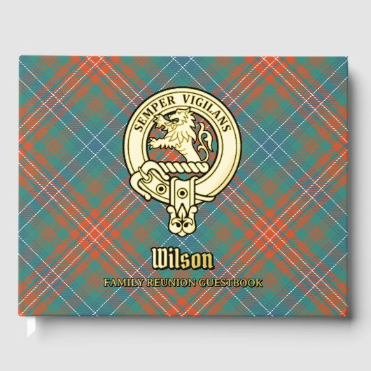 ウィルソン懇親会ゲストブック ゲストブック (正面)