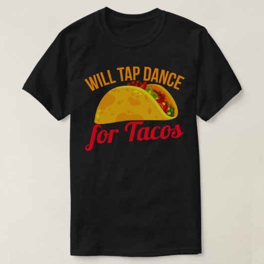 ウィルタップダンスforタコス tシャツ (デザイン正面)