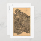 ウィルダネスの戦い - 南北戦争パノラマ ポストカード (正面/裏面)