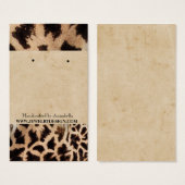 ウィルダネスアフリカスタイルイヤリングホルダージュエリー (正面&裏面)