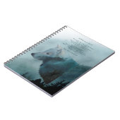 ウィルダネスウルフ&エコ詩 ノートブック (左側)