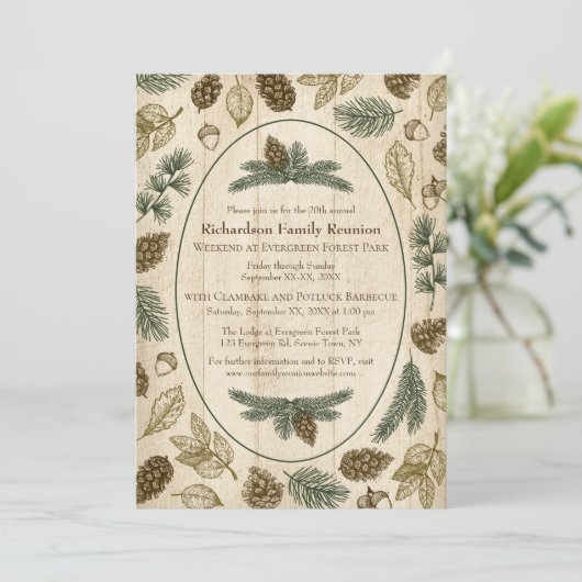 ウィルダネスキャンピングファミリー懇親会ジャンボリーBBQ 招待状 (スタンド正面)