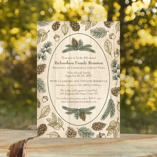 ウィルダネスキャンピングファミリー懇親会ジャンボリーBBQ 招待状