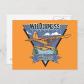 ウィルダネスシープレーンアドベンチャーアラスカ ポストカード (正面/裏面)