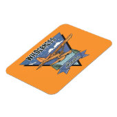 ウィルダネスシープレーンアドベンチャーアラスカ マグネット (左側)