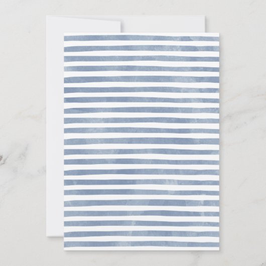 ウィルダネスベビー外の赤ちゃんシャワーが冷たい 招待状 (裏面)