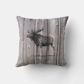ウィルダネスムースオン素朴ウッドキャビン装飾用クッション クッション (裏面)