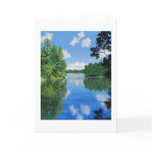 ウィルダネスレイクサイド絵を描ランドスケープ