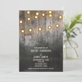 ウィルダネスレイクパインツリーズフォレストウッド&ライト 招待状 (スタンド正面)