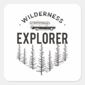 ウィルダネス探検家 スクエアシール (正面)