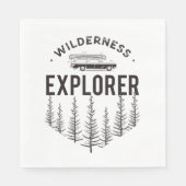ウィルダネス探検家 スタンダードランチョンナプキン (正面)