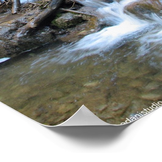 ウィルダネス滝 ポスター (角)