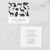 ウィルダネス自然主義ハイキングガイド スクエア名刺