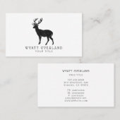 ウィルダネス自然主義ハイキングガイド 名刺 (正面/裏面)