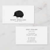 ウィルダネス自然主義ハイキングガイド 名刺 (正面/裏面)