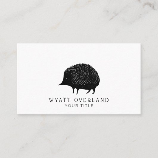 ウィルダネス自然主義ハイキングガイド 名刺 (正面)