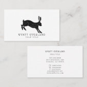 ウィルダネス自然主義ハイキングガイド 名刺 (正面/裏面)