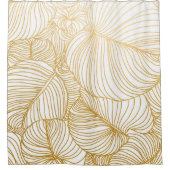 ウィルダネス金ゴールド シャワーカーテン (正面)