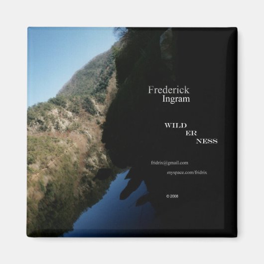 ウィルダネスCDマグネット マグネット (正面)