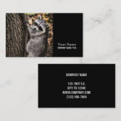 ウィルダネワイルドラクーン 名刺 (正面/裏面)