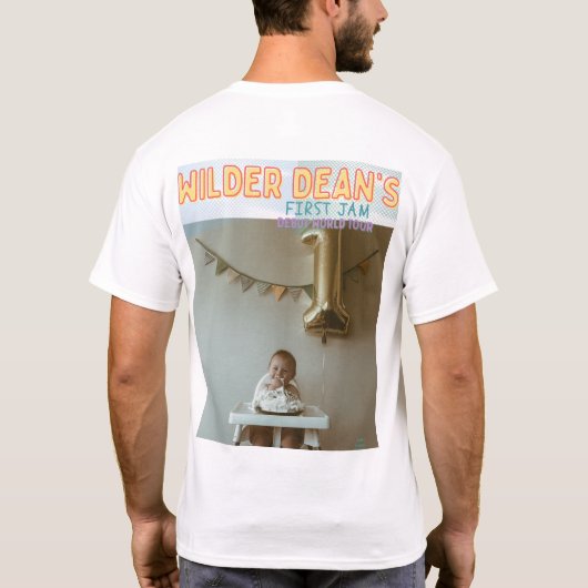 ウィルダー第1ジャム Tシャツ (裏面)