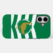 ウィルトシャーの旗 Case-Mate iPhoneケース (裏面 (横))