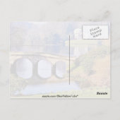 ウィルトシャーの花Stourhead Garden ポストカード (裏面)