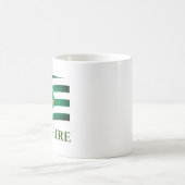 ウィルトシャー州旗 – イギリス コーヒーマグカップ (中央)