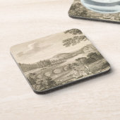 ウィルトシャー(版木、銅版、版画)のStourの頭部の概観 コースター (左側)