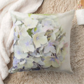 ウィルトブルーアジサイ花装飾用クッション クッション (ブランケット)