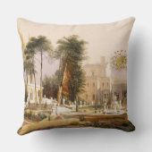 ウィルトンの座席の庭のParterreの クッション (裏面)