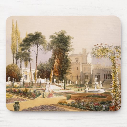 ウィルトンの座席の庭のParterreの マウスパッド (正面)