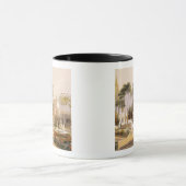 ウィルトンの座席の庭のParterreの マグカップ (中央)