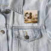 ウィルトンの座席の庭のParterreの 缶バッジ (インサイチュ)