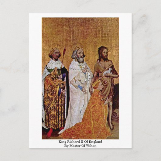 ウィルトン王リチャード2世 ポストカード (正面)