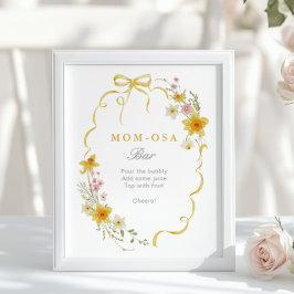 ウィルドフラワーママ – osaバーフローラボウベイビーシャワー ポスター