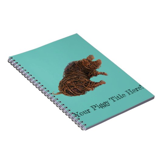 ウィルバー – 目の肥えた豚。 ノートブック (右側)