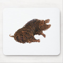 ウィルバー – 目の肥えた豚。 マウスパッド