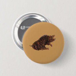 ウィルバー – 目の肥えた豚。 缶バッジ