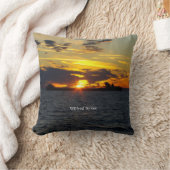 ウィルフレッド・サイクスのサンセット角枕 クッション (ブランケット)