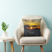ウィルフレッド・サイクスのサンセット角枕 クッション (椅子)