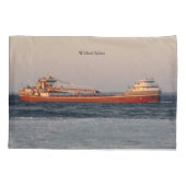 ウィルフレッド・サイクス枕ケース 枕カバー (裏面)