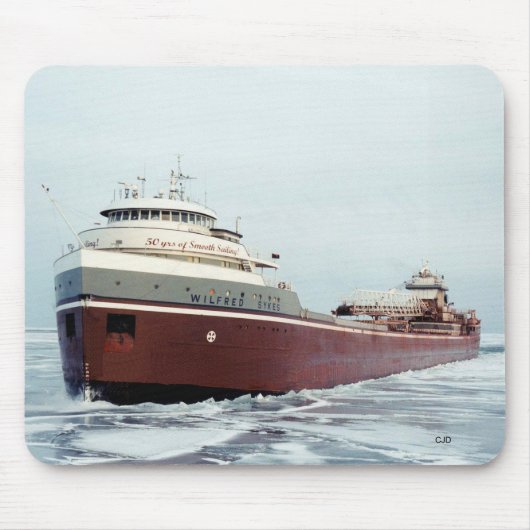 ウィルフレッド・サイクス50年口説き マウスパッド (正面)