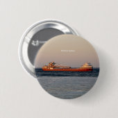 ウィルフレッド・サイクス ボタン 缶バッジ (正面&裏面)